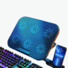 support pc portable ventilé refroidisseur silencieux