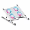 support pc portable ventilé refroidisseur silencieux