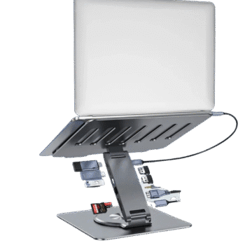 Support PC Portable Avec Ports USB/ HDMI/ SD