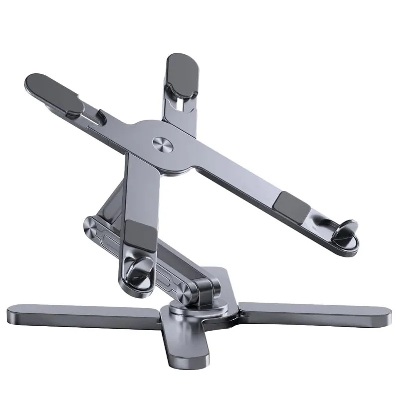 support pc portable 360 rotatif bureau