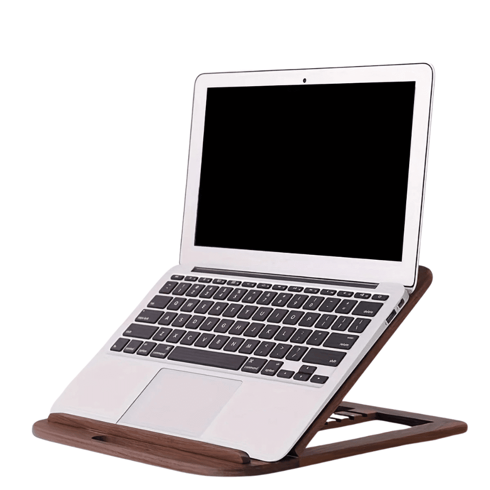 Support Ordinateur Portable Bambou Naturel – Image 3