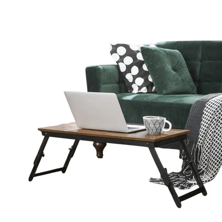 Support ordinateur portable pliable salon