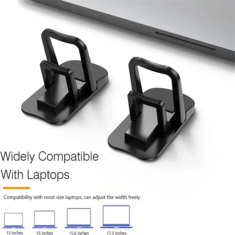 Mini Pieds Adhésifs Invisibles pour PC Portable – Image 2