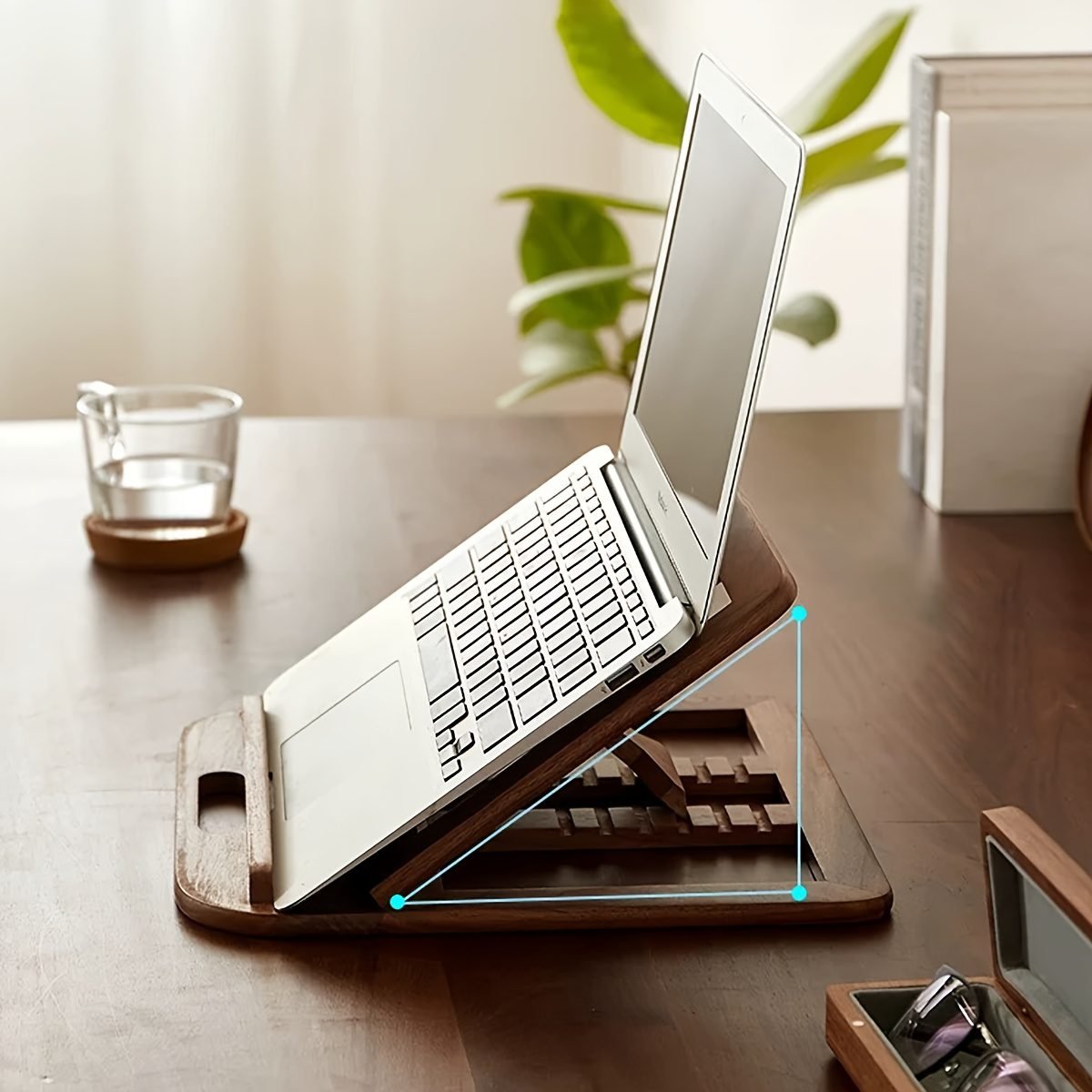 Support Ordinateur Portable Bambou Naturel – Image 6