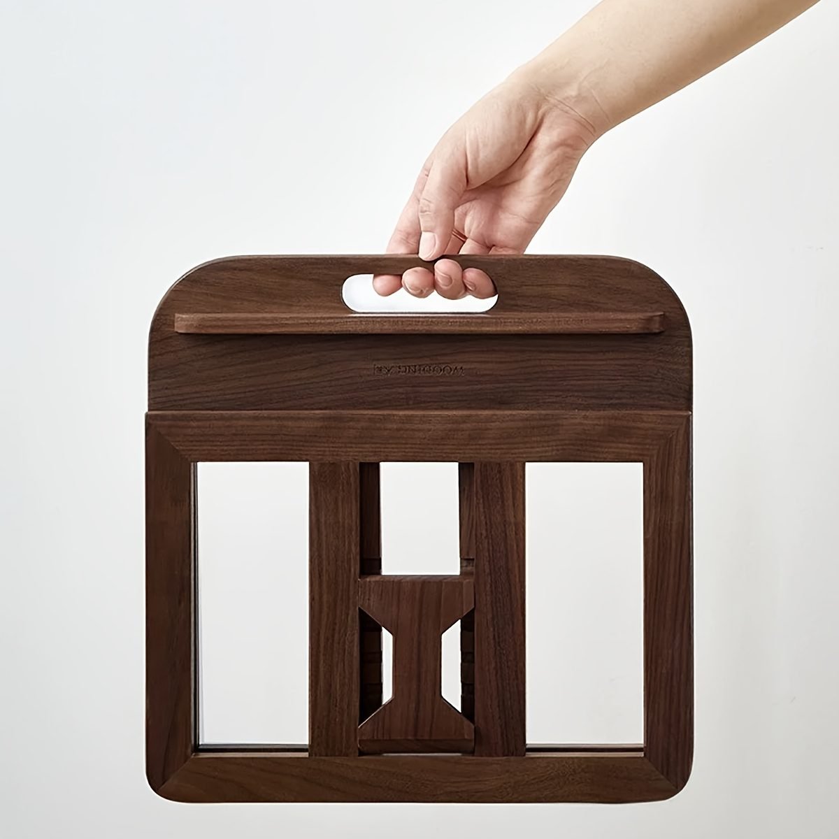 Support Ordinateur Portable Bambou Naturel – Image 8